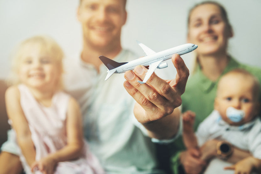Vacationing with Young Kids: Expectation vs. Reality