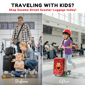 Elmo 4-in-1 Detachable Scooter Luggage