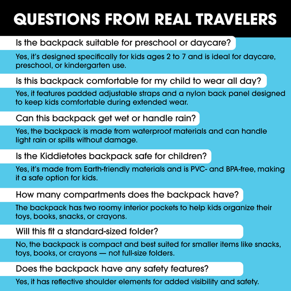 Kiddietotes Ladybug Backpack