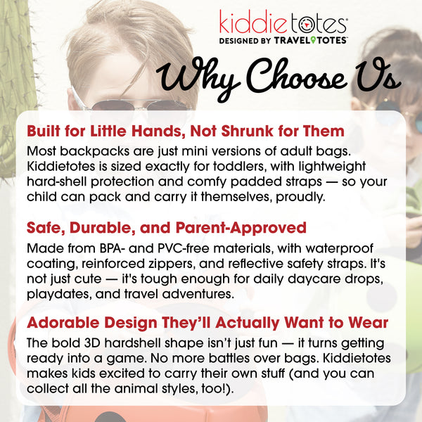 Kiddietotes Ladybug Backpack