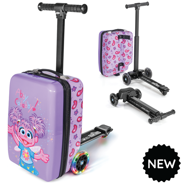 Abby Cadabby 4-in-1 Detachable Scooter Luggage