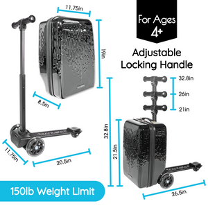 Drip 4-in-1 Detachable Scooter Luggage